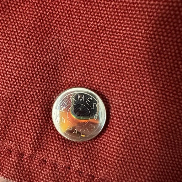 Hermes canvas Red crossbody Bag - Picture 7 of 13